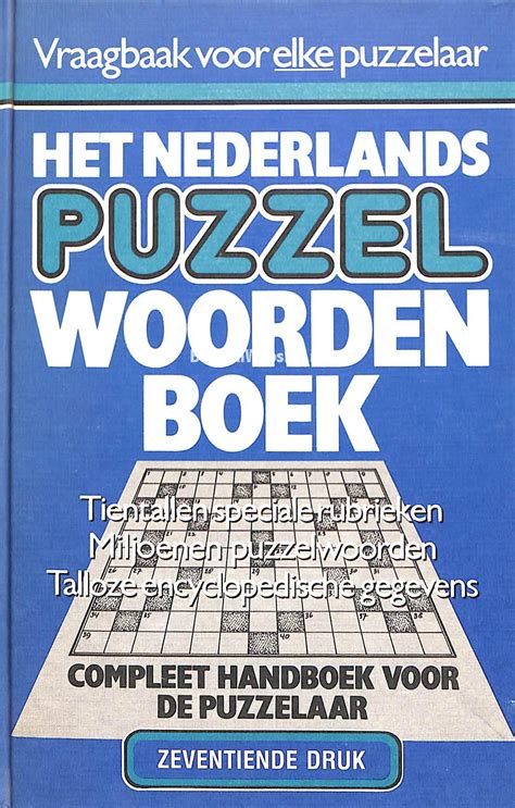 Puzzelwoordenboek tweevoudig.